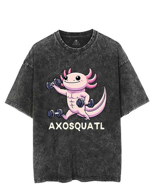 AXOSQUATL VINTAGE GYM SHIRT