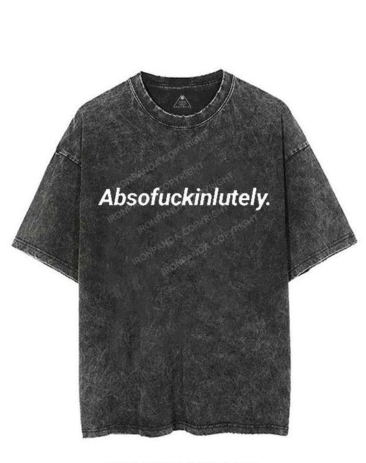 ABSOFUCKINLUTELY VINTAGE GYM SHIRT