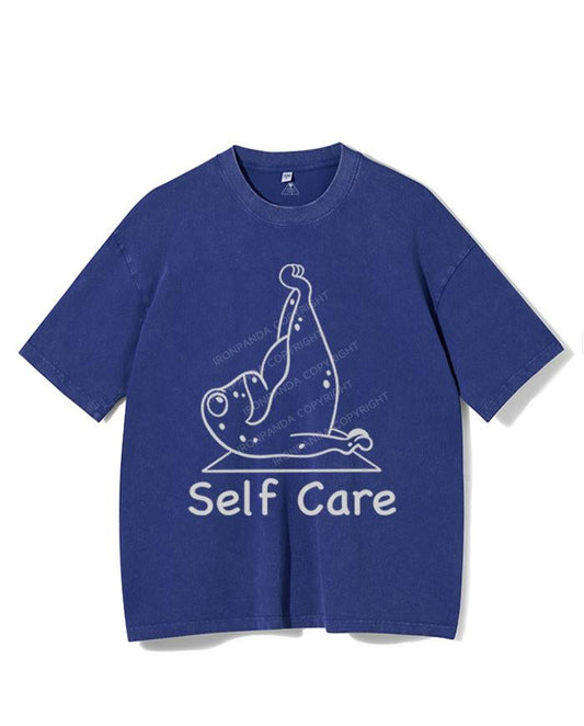 SELF CARE VINTAGE GYM SHIRT