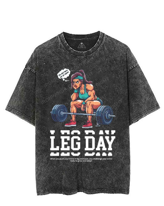 LEG DAY VINTAGE GYM SHIRT