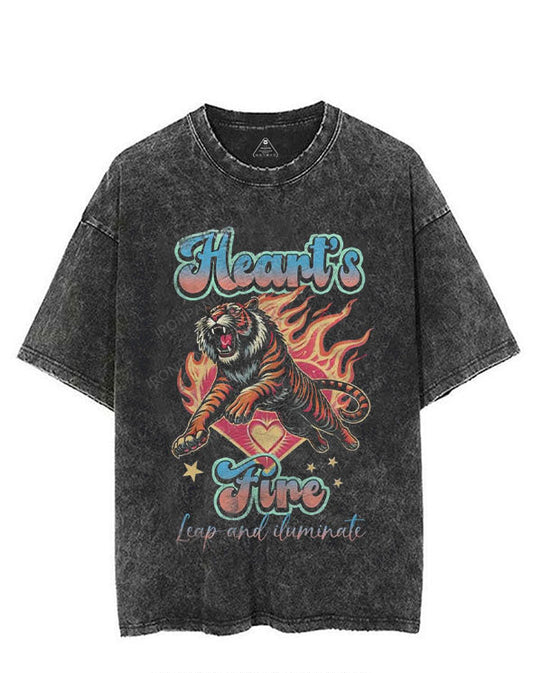 Heart's Fire VINTAGE GYM SHIRT