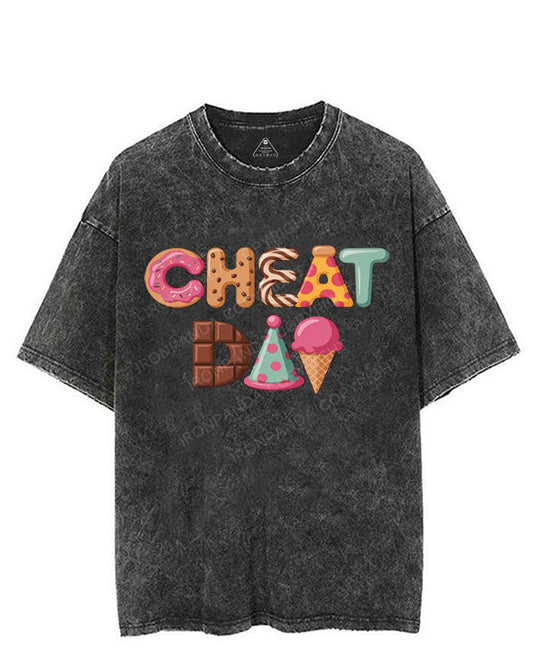 CHEAT DAY VINTAGE GYM SHIRT