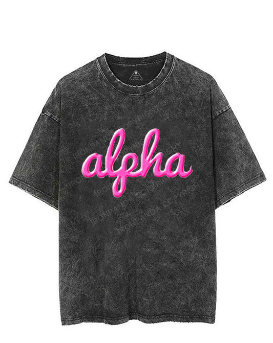 ALPHA VINTAGE GYM SHIRT