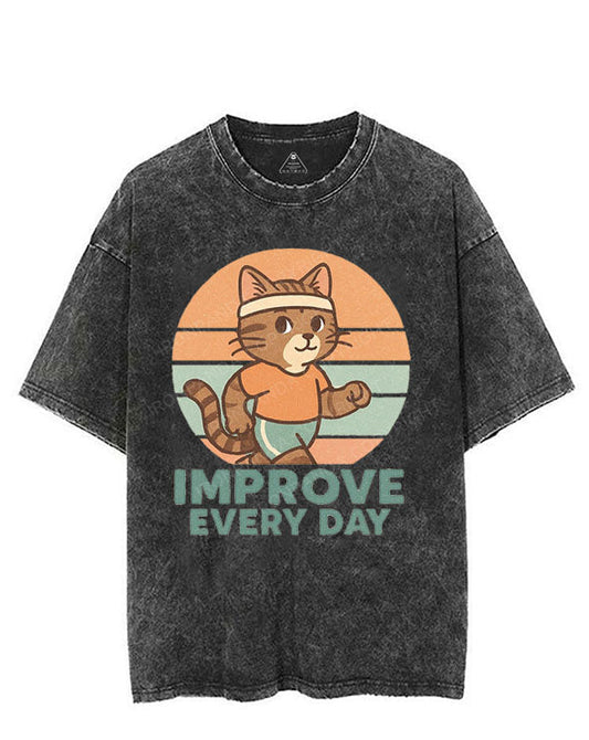 IMPROVE EVERY DAY VINTAGE GYM SHIRT