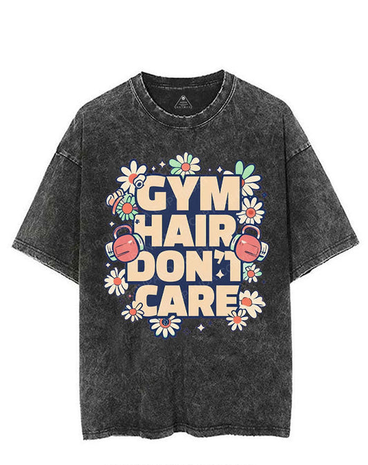 GYM HAIR DON'T CARE VINTAGE GYM SHIRT