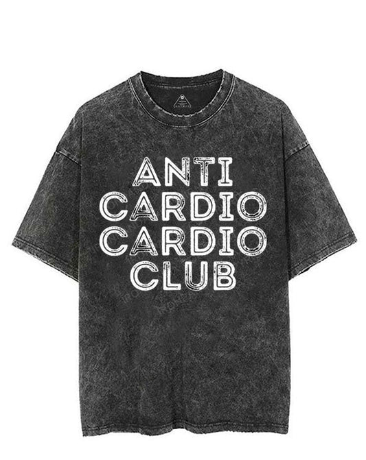 ANTI CARDIO CARDIO CLUB VINTAGE GYM SHIRT