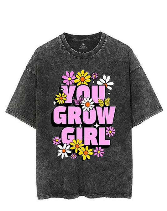 YOU GROW GIRL VINTAGE GYM SHIRT