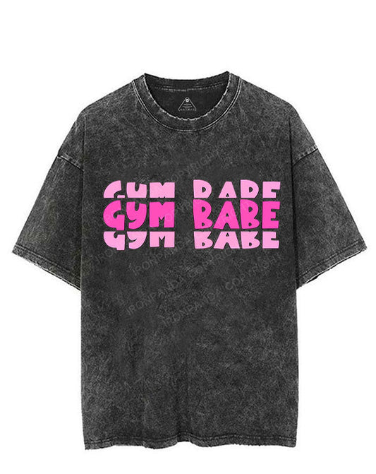 GYM BABE VINTAGE GYM SHIRT