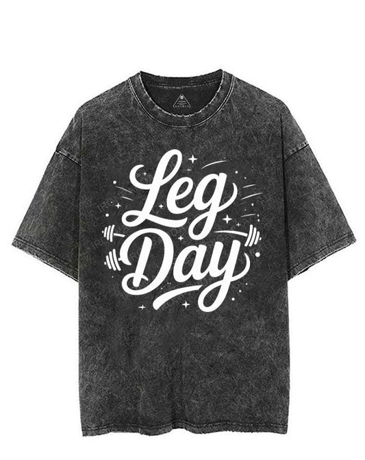 LEG DAY VINTAGE GYM SHIRT