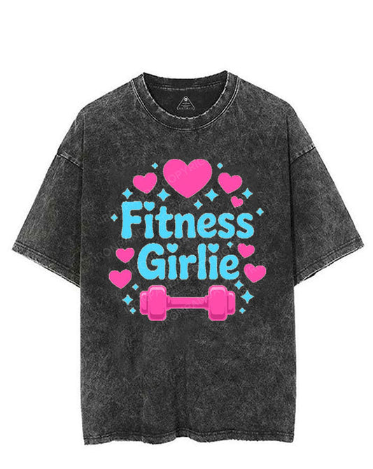 FITNESS GIRLIE VINTAGE GYM SHIRT