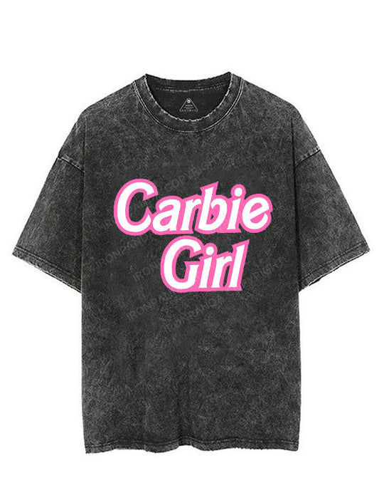 CARBIE GIRL VINTAGE GYM SHIRT