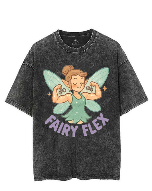 FAIRY FLEX VINTAGE GYM SHIRT