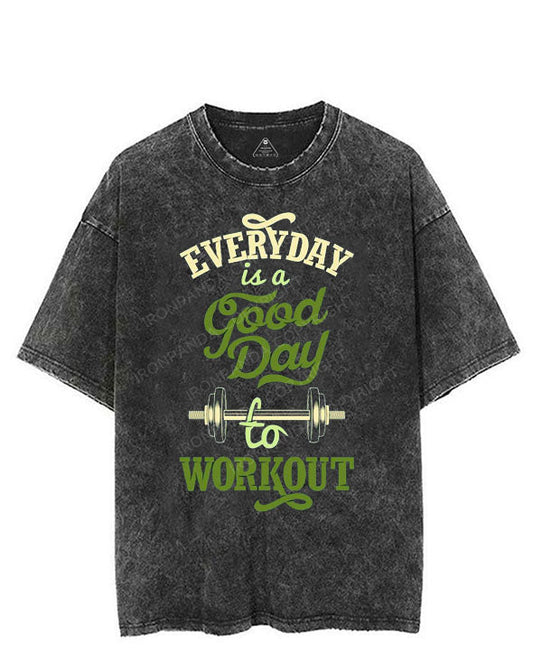 EVERYDAY IS A GOOD DAY TO WORKOUT VINTAGE GYM SHIRT