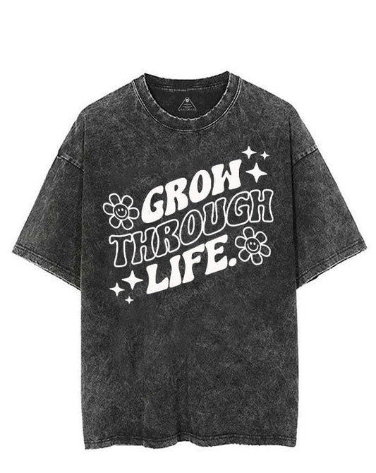 GROW THROUGH LIFE VINTAGE GYM SHIRT