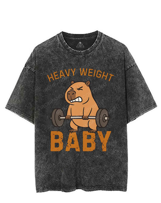 HEAVY WEIGHT BABY VINTAGE GYM SHIRT