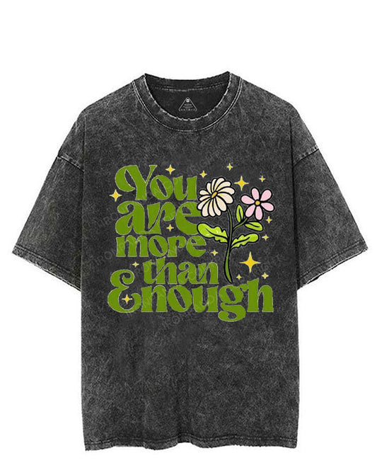 YOU ARE MORE THAN ENOUGH VINTAGE GYM SHIRT