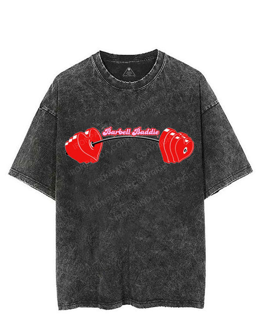BARBELL BADDIE VINTAGE GYM SHIRT