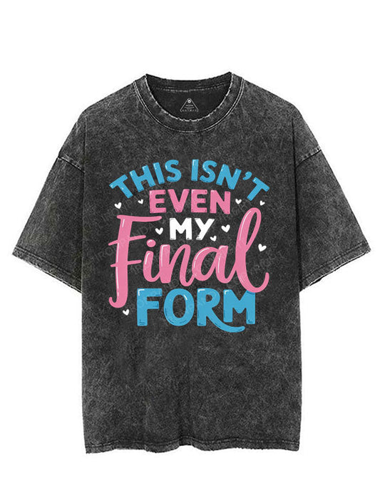 THIS ISN'T EVEN MY FINAL FORM VINTAGE GYM SHIRT