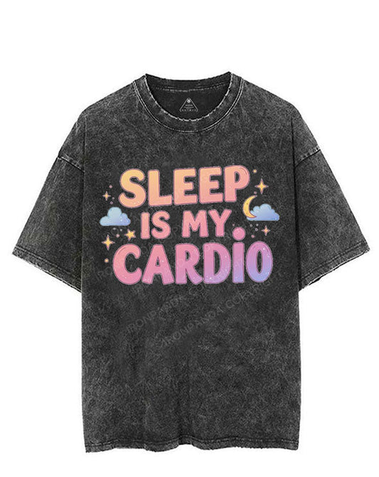 SLEEP IS MY CARDIO VINTAGE GYM SHIRT