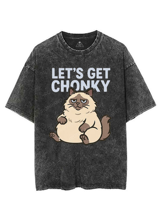 LET'S GET CHONKY VINTAGE GYM SHIRT