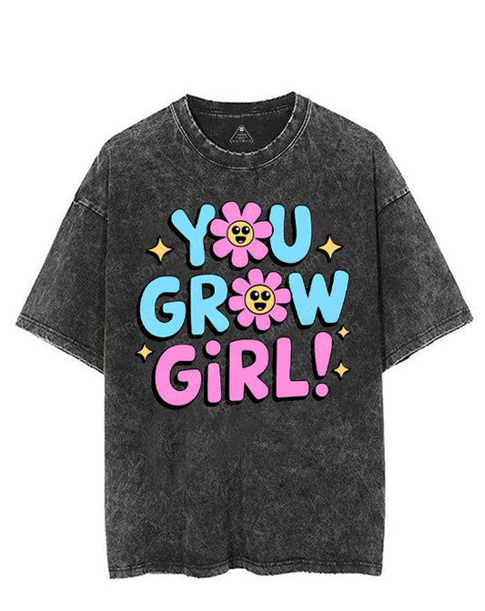 YOU GROW GIRL! VINTAGE GYM SHIRT