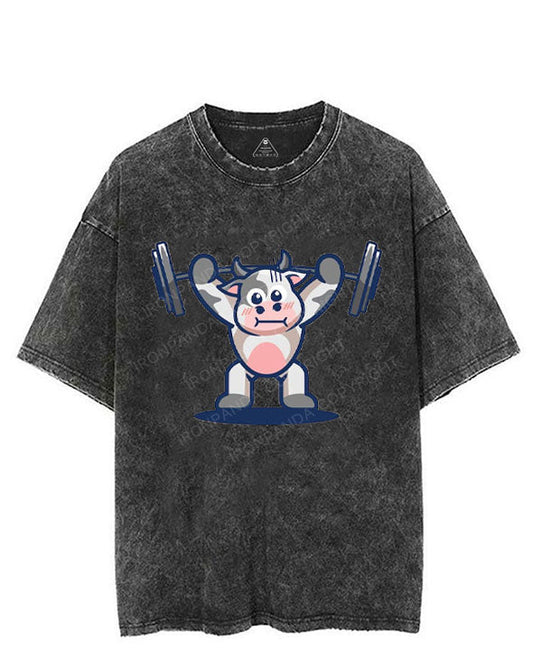 MILK YOUR MUSCLES! VINTAGE GYM SHIRT