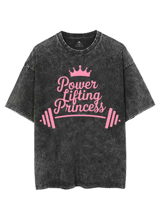 POWER LIFTING PRINCESS VINTAGE GYM SHIRT