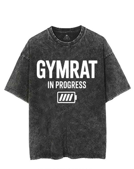 GYMRAT IN PROGRESS VINTAGE GYM SHIRT