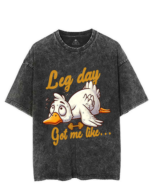 LEG DAY GOT ME LIKE... VINTAGE GYM SHIRT
