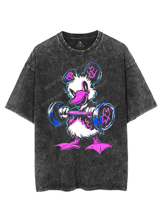 DUCK GAINS ONLY VINTAGE GYM SHIRT