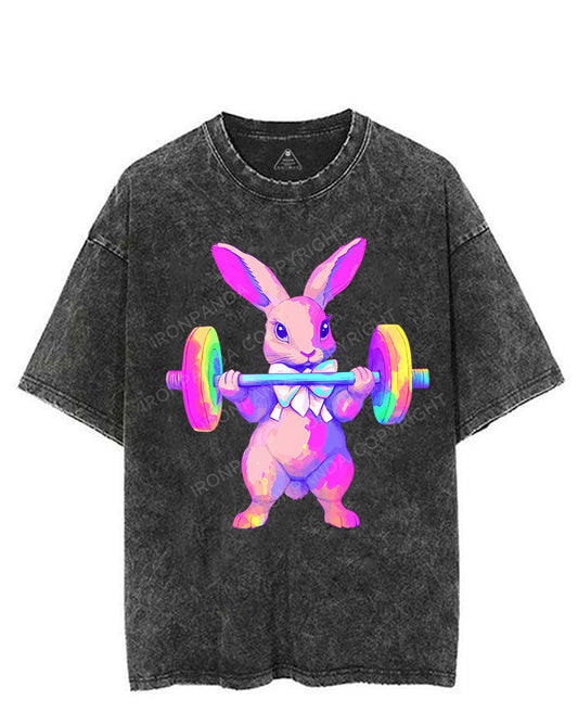 HOP HARD, LIFT HARDER VINTAGE GYM SHIRT