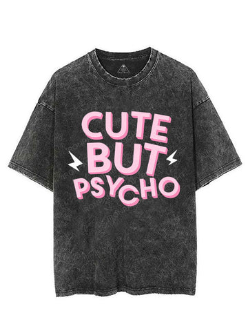 CUTE BUT PSYCHO VINTAGE GYM SHIRT