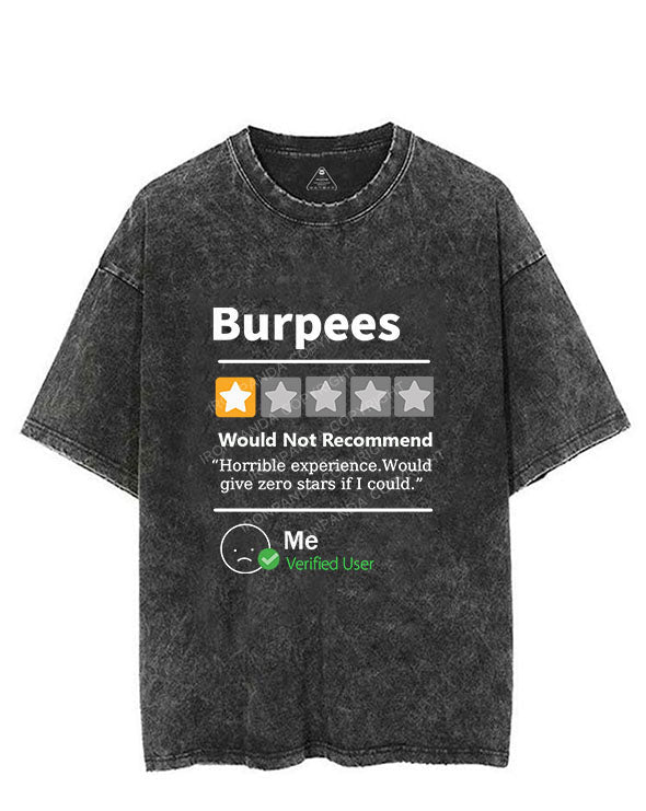 BURPEES REVIEWED Vintage Gym Shirt