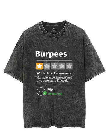 BURPEES REVIEWED Vintage Gym Shirt