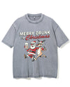 MERRY DRUNK I'M CHRISTMAS VINTAGE GYM SHIRT