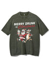 MERRY DRUNK I'M CHRISTMAS VINTAGE GYM SHIRT