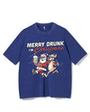 MERRY DRUNK I'M CHRISTMAS VINTAGE GYM SHIRT