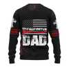 Jesus Firefighter IM A Firefighter Dad Customized 3D All Over Printed hoodie
