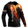 Jesus Firefighter Angel Cannot Be Everywhere ThatS Why God Created Firefighter Customized 3D All Over Printed hoodie