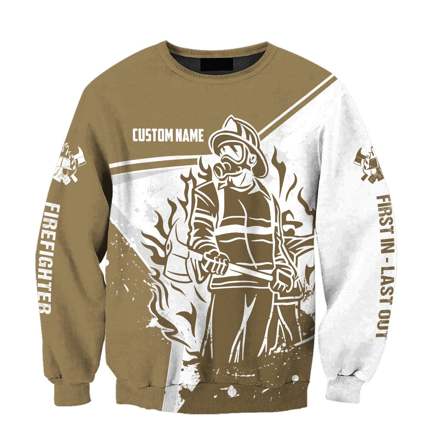 Customize Name Firefighter Hoodie For Men And Women 03Hhnd