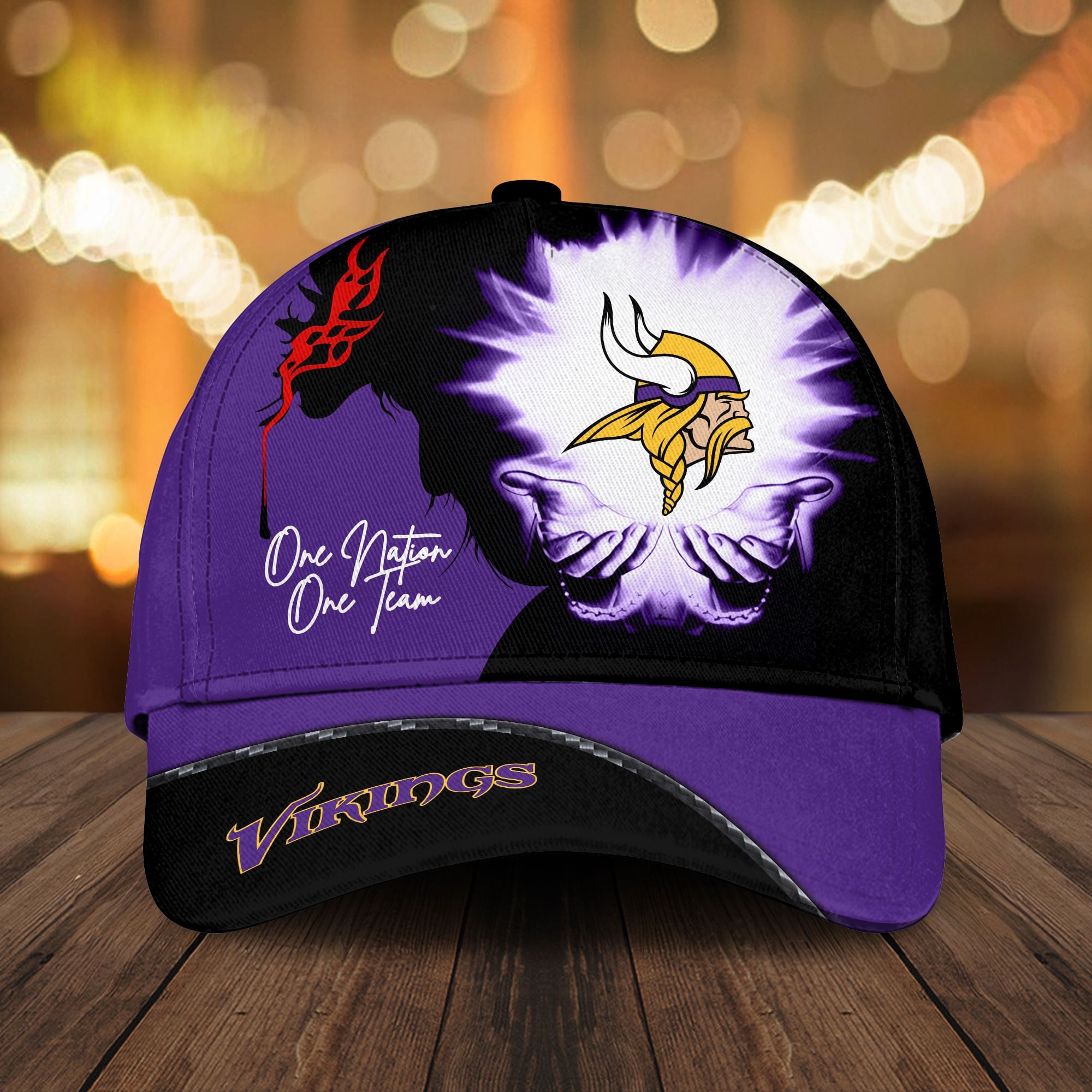 Minnesota Vikings Classic Cap - One Nation One Team Design