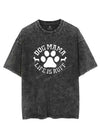 Dog Mama Life is Ruff VINTAGE GYM SHIRT