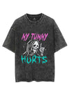 MY TUMMY HURTS VINTAGE GYM SHIRT