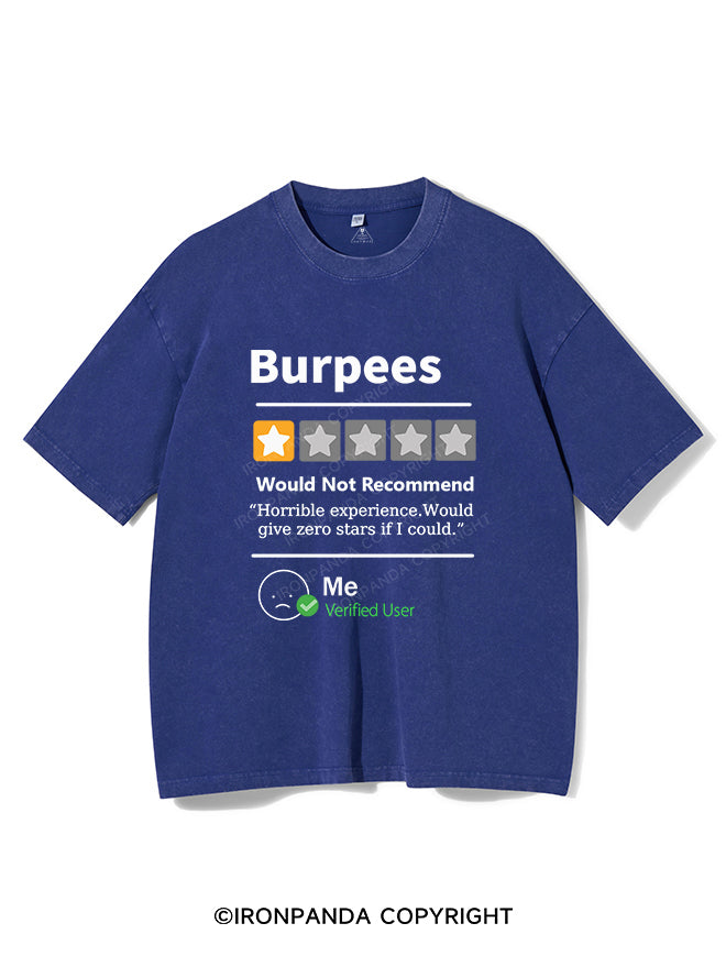 BURPEES REVIEWED Vintage Gym Shirt