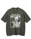 NEVER BETTER VINTAGE GYM SHIRT