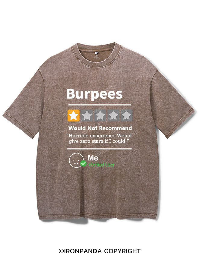 BURPEES REVIEWED Vintage Gym Shirt