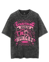 EVERYTHING HURT AND I'M HUNGRY VINTAGE GYM SHIRT