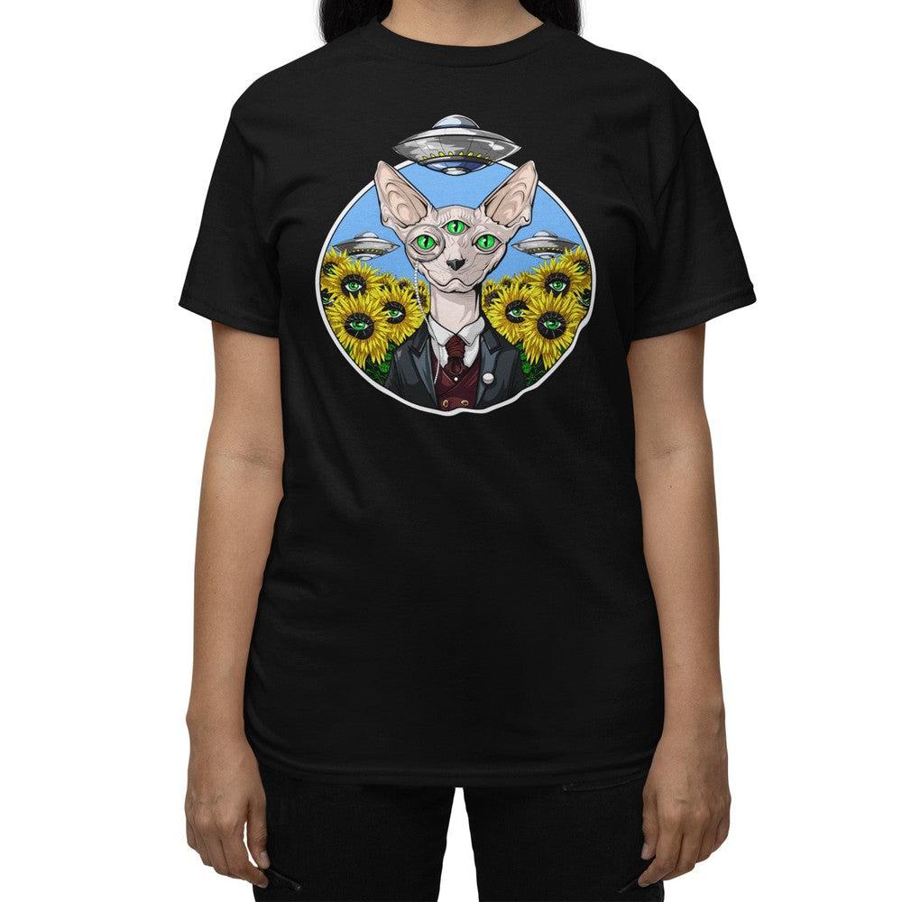 Alien Sphynx Cat T-Shirt