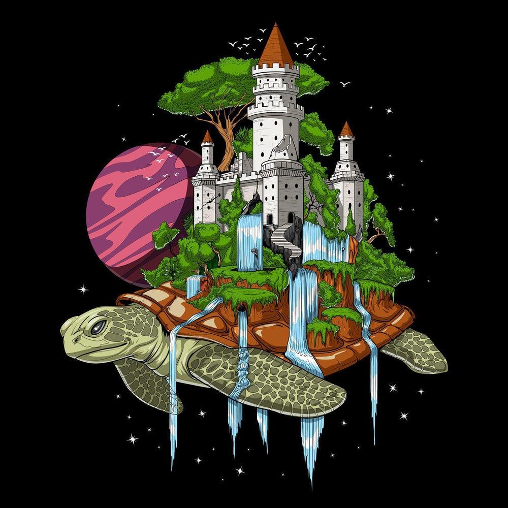 Cosmic World Turtle T-Shirt