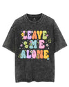 LEAVE ME ALONE VINTAGE GYM SHIRT